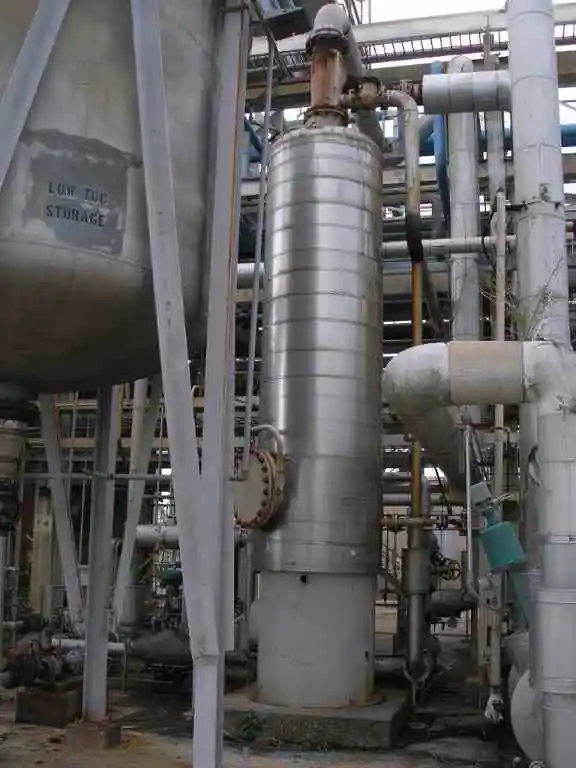 1300 gal best mfg co. vertical carbon steel pressure vessel
