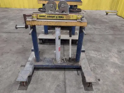 6,000 LB PANDJIRIS MODEL PIPER 3 TANK TURNING ROLLS, DRIVE & IDLERS, 110V : YOBRO 24750