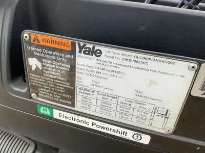 Used YALE GLC050VXN Liquid Propane Forklifts Michigan US | Miedema Asset Management Group #1477086