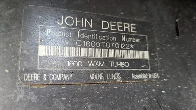 USED 2008 JOHN DEERE 1600 TURBO II