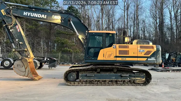 Used 2023 HYUNDAI HX350AL Crawler Excavators North Carolina US | National Equipment Dealers #1422326