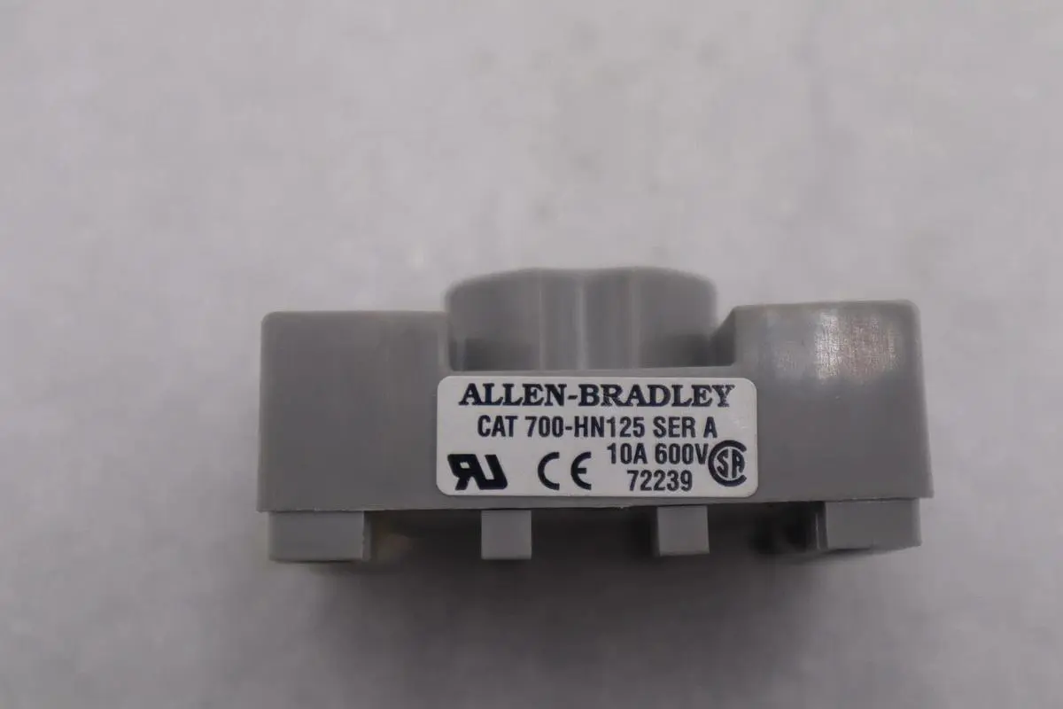 LOT OF 2 - ALLEN BRADLEY 700-HN125 SER. A 600V 10A Relays STOCK K-3405