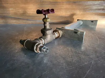 3/4" Class 150S Gate Valve w/ Flowmeter