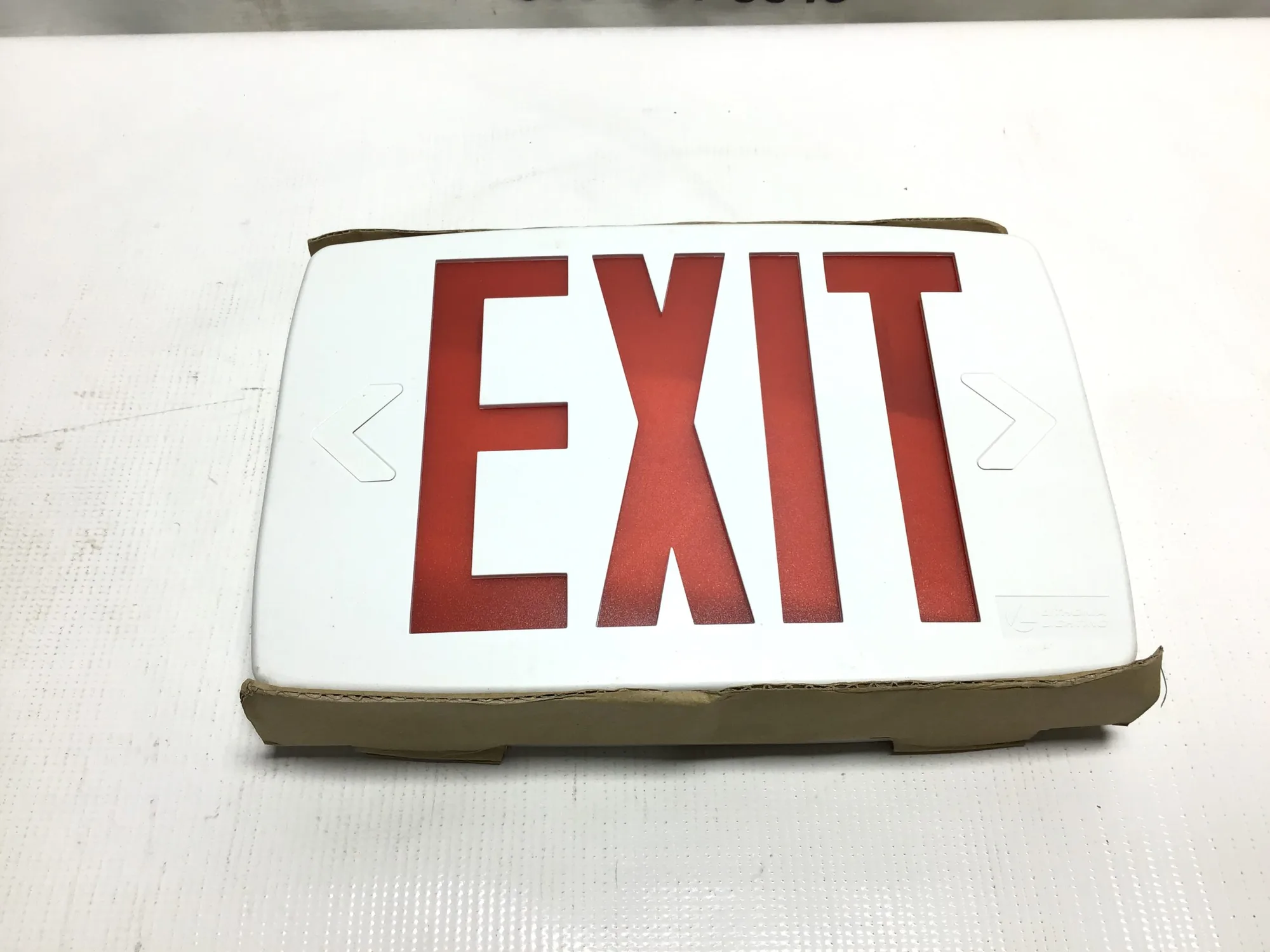 Quantum 3BA32 Lithonia Lighting Led Exit Sign With Battery 120/277V