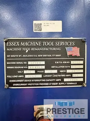 Used 1996 BULLARD DYNATROL Vertical Boring Mills (incld VTL) New York US | Prestige Equipment #1329252