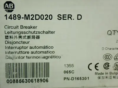 NEW ALLEN BRADLEY 1489M2D020