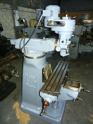 BRIDGEPORT 9" x 42" VERTICAL TURRET MILL #62359