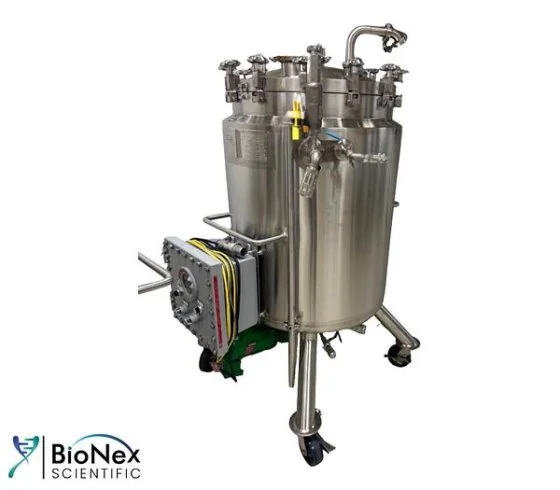 USED FELDMEIER 450 LITER STAINLESS STEEL REACTOR (EXPLO