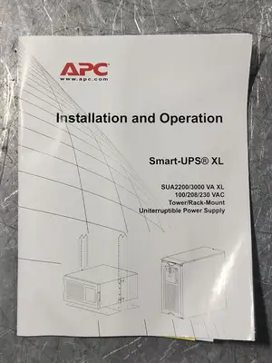 NEW APC SUA3000XL
