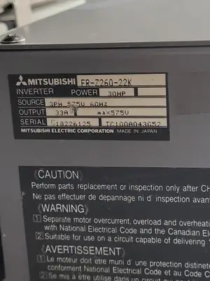 USED MITSUBISHI FR-Z260-22K