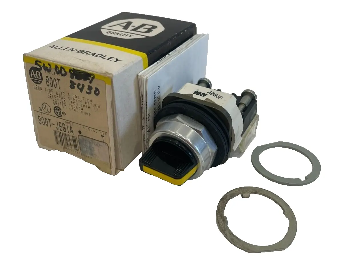 ALLEN BRADLEY 800T-JE91A LIMIT SWITCH SERIES T 800TJE91A NEW, SURPLUS