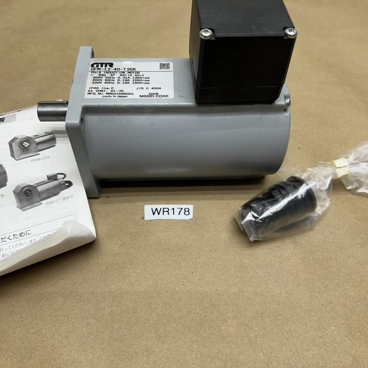 New | in-Stock Nissei GFM-12-40-T25K Motors (misc) Indiana US | J&J Industrial Supply #1078293