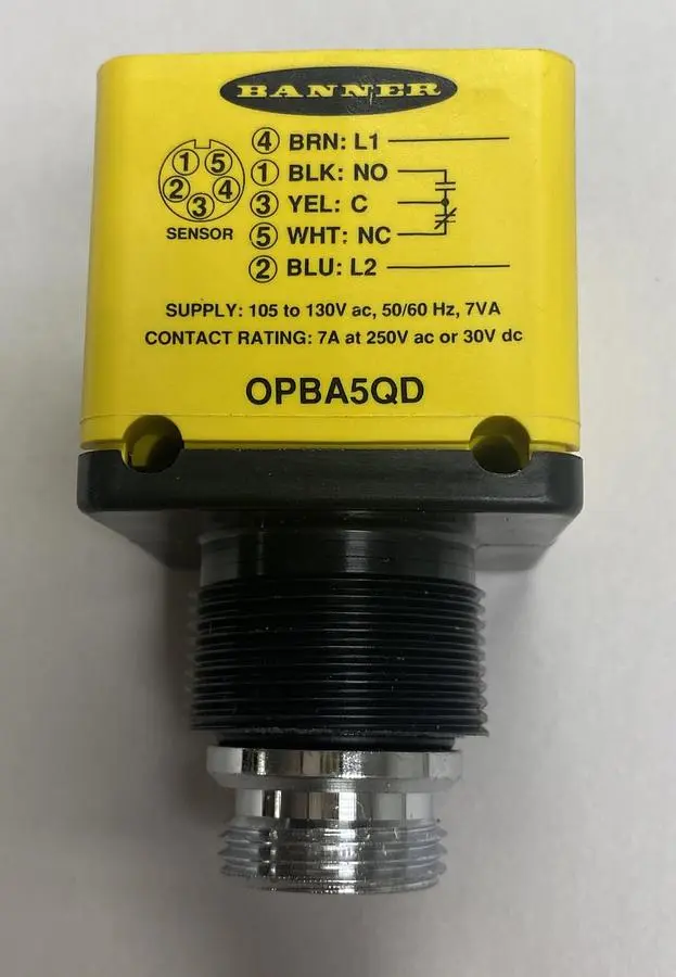 New | in-Stock BANNER ENGINEERING OPBA5QD Misc Electrical & Power Parts Ohio US | Surplus Asset Holdings #1262441