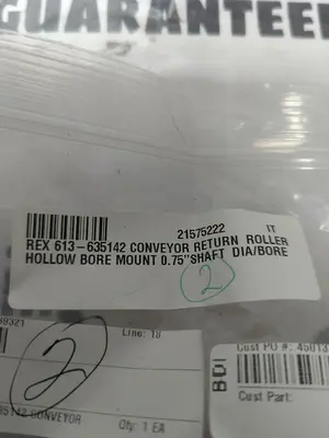 New | in-Stock REX 613-635142 Conveyors Ohio US | Surplus Asset Holdings #1245146