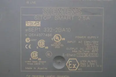Siemens 6EP1332-2BA10 Power Supply STOCK K-673-C