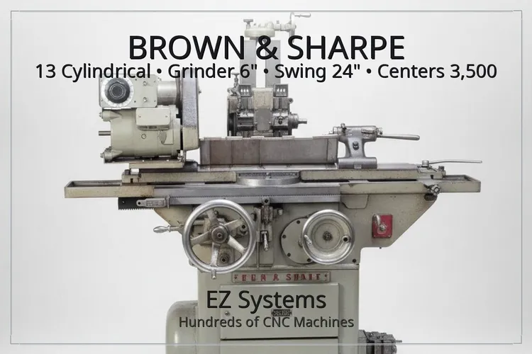Used BROWN & SHARPE 13 Tool & Cutter Grinders Oregon US | [EZ] EZ Systems #1279466