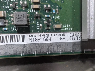 Nortel Networks NT0H16JB OPTera Metro 5200 Fiber Optic Interface Card Used