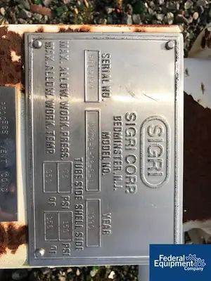 NEW Sigri/Roben 21 Sq Ft Sigri/Roben Graphite Heat Exchanger