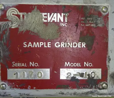 Used STURTEVANT 2-10 Mills / Grinders Illinois US | Aaron Equipment #85739