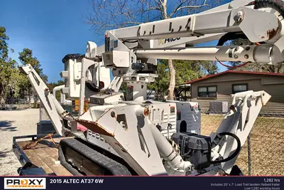 Used 2015 ALTEC AT37 6W Towable Boom Lifts Florida US | Proxy Equipment #1385366