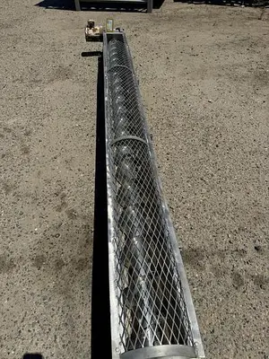 Conveyor, Screw, 6" X 10', Stainless Steel, 3/4 HP, #5880211