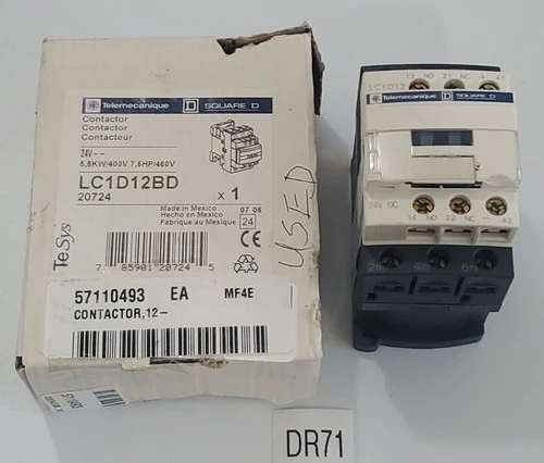 Used Square D LC1D12BD Electronics & Components Indiana US | J&J Industrial Supply #1072073