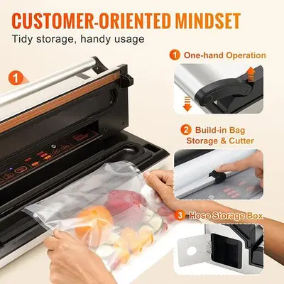 Vacuum Sealer 95Kpa - FREE SHIPPING