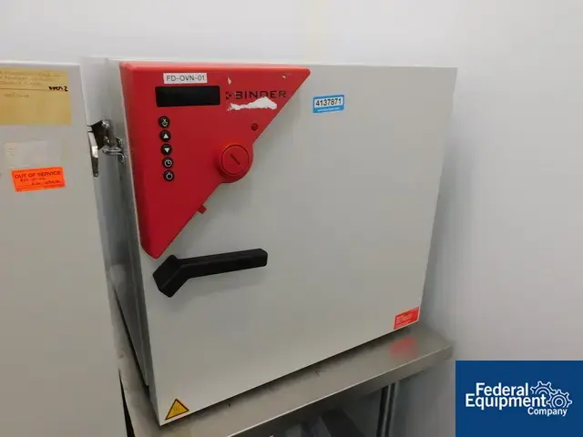 Used BINDER Binder Laboratory Oven, Model ED 53 - UL Drying Oven Ohio US | Federal Equipment Company #126678