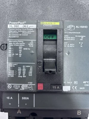 PowerPact HL060 HLA260 151