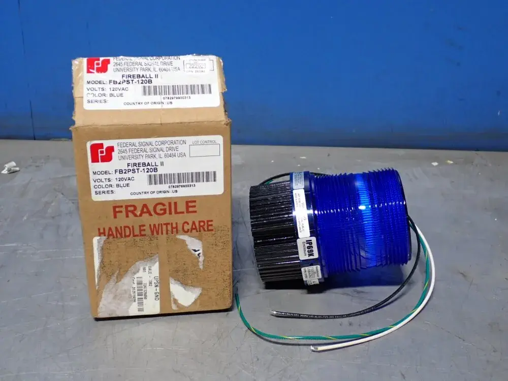 New | in-Stock FEDERAL SIGNAL CORPORATION FB2PST120B Light Source Equipment Ohio US | HGR 24 #1134639