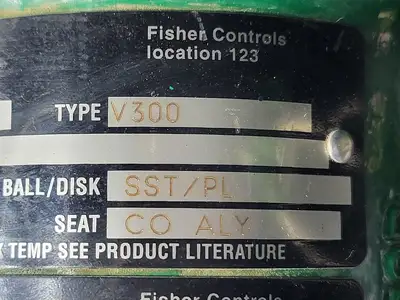 New | in-Stock FISHER V300 Valves/Fittings British Columbia CA | Lenmark #368419