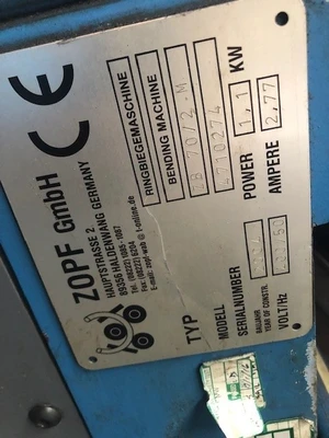 Zopf ZB 70/2.M