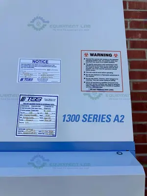 Used THERMO 1375 BIOSAFETY CABINET 1300 SERIES CLASS II TYPE A2 4 FT Fume Hoods California US | Equipment Lab #1389860