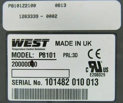NEW WEST INSTRUMENTS P8101Z2100 TEMPERATURE CONTROLLER