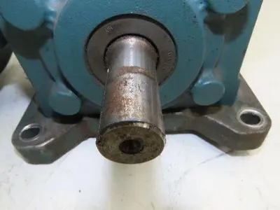 Reliance Dodge Tigear Gearmotor 1Hp 460V 3PH 15:1 Reducer 115 RPM Dual Shaft 56C