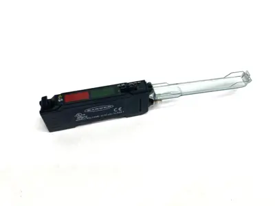 USED BANNER ENGINEERING EXPERT DUAL DISPLAY FIBER AMPLIFIER 4-PIN M8 INTEGRAL 19359