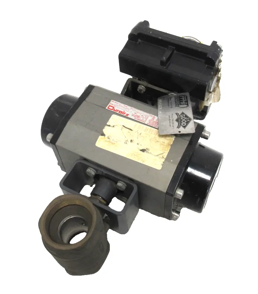 NEW DURAIR II 100F7/10Q22 ACTUATOR BALL VALVE 2-1/4" 2007NBY2B2M0200