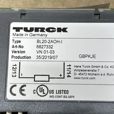 NEW Turck BL20-2AOH-I