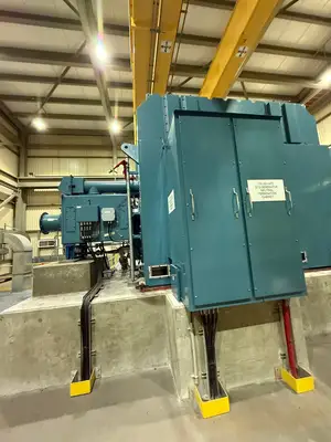 USED 2015 SNM TURBINE/ ABB ALTERNATOR C10-R6-X