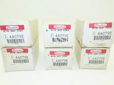 Dayton 4A079E Metal Dust Cover Enclosure Lot of 7