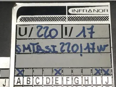 USED INFRANOR SMTBSI 220/17W