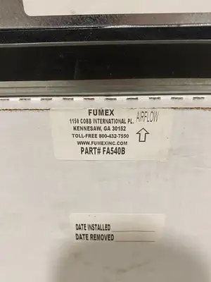 Used FUMEX AIR FILTRATION FUME EXTRACTOR UNIT Fume Extractors | Maverick Industrial Sales #1107417
