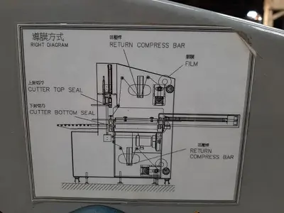 USED LD MACHINERY SEALER: LB-900 AND SHRINK TTUNNEL: LC-1500