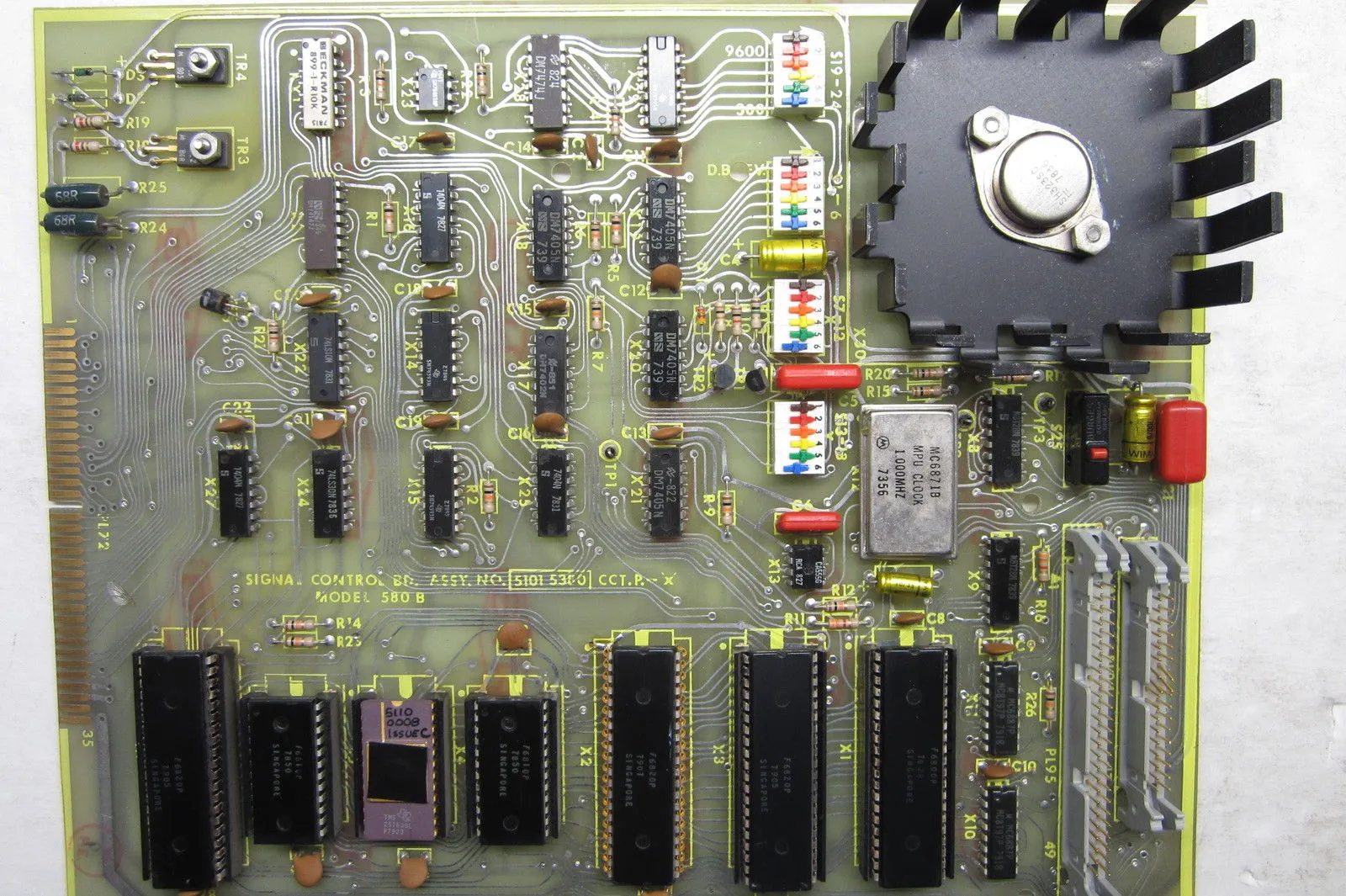 SIGNAL CONTROL ASSY.# 5101-5380 MODEL 580 B