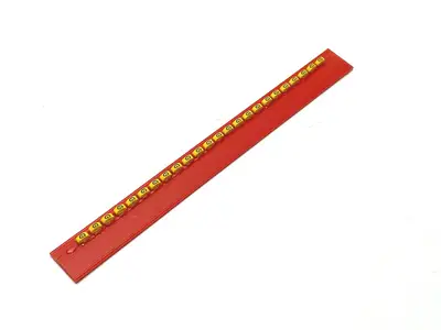 117PGGBY | Grafoplast  Wiremarker Strips PKG OF 25 - New Other