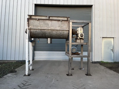 820L S/S U-Trough Ribbon Blender