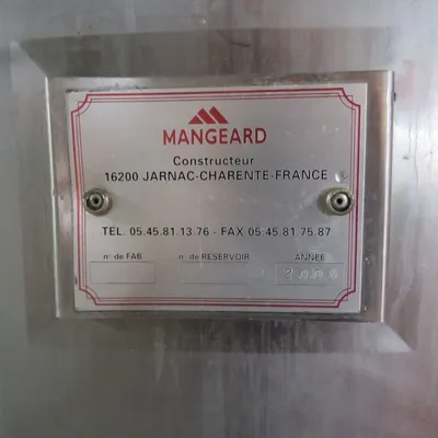 2008 MANGEARD 5000 LITRE Tanks SS Europe 0-4,999 Litres | Perry Equipment (3)