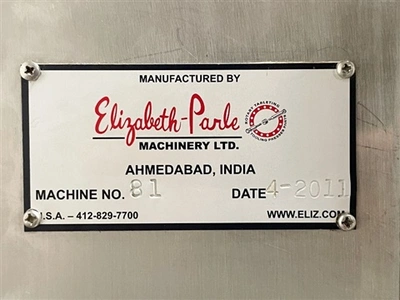 Used PARLE-ELIZABETH _UNKNOWN_ Tablet Presses Connecticut US | DMC Industries #1281643