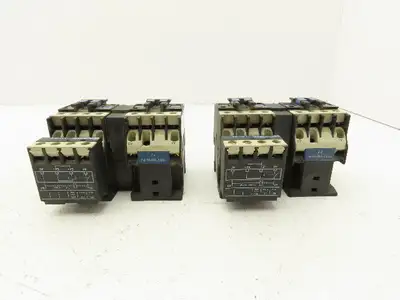 Telemecanique Motor Starter Reversing Contactor 575V 7.5HP 25A 3 PH Set Lot of 2