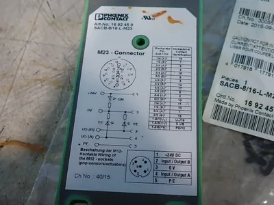 NEW PHOENIX CONTACT SACB8/16LM23